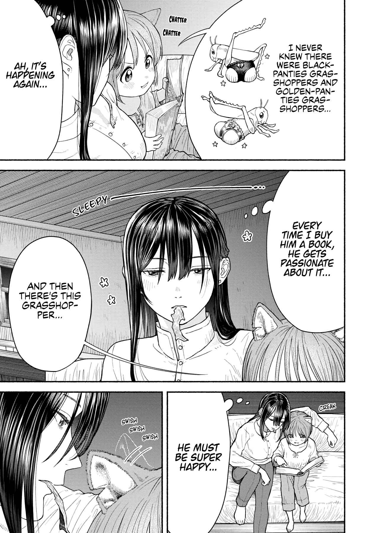 Onna Kishi to Kemomimi no Ko Chapter 4 - Page 3