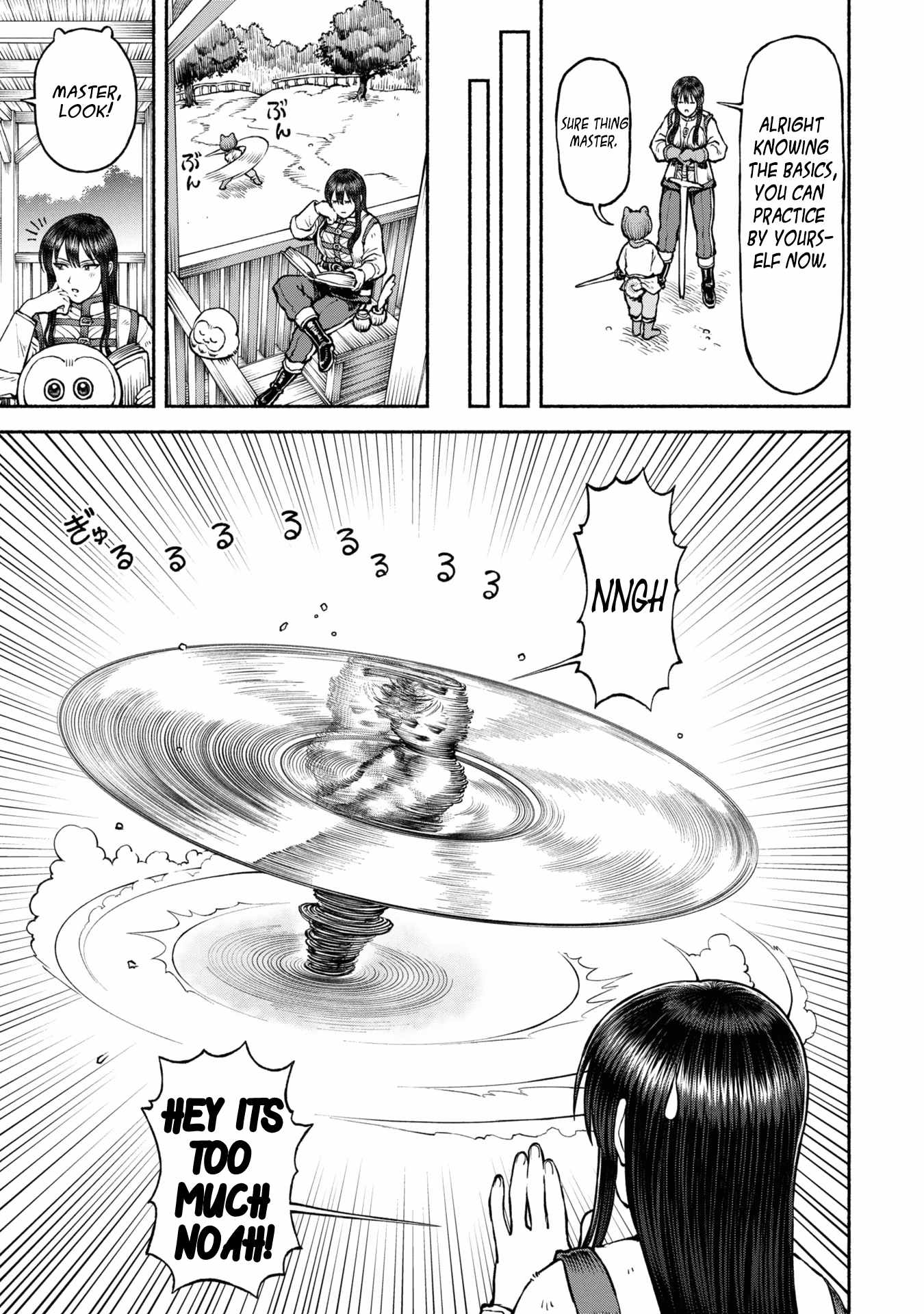 Onna Kishi to Kemomimi no Ko Chapter 40 - Page 5