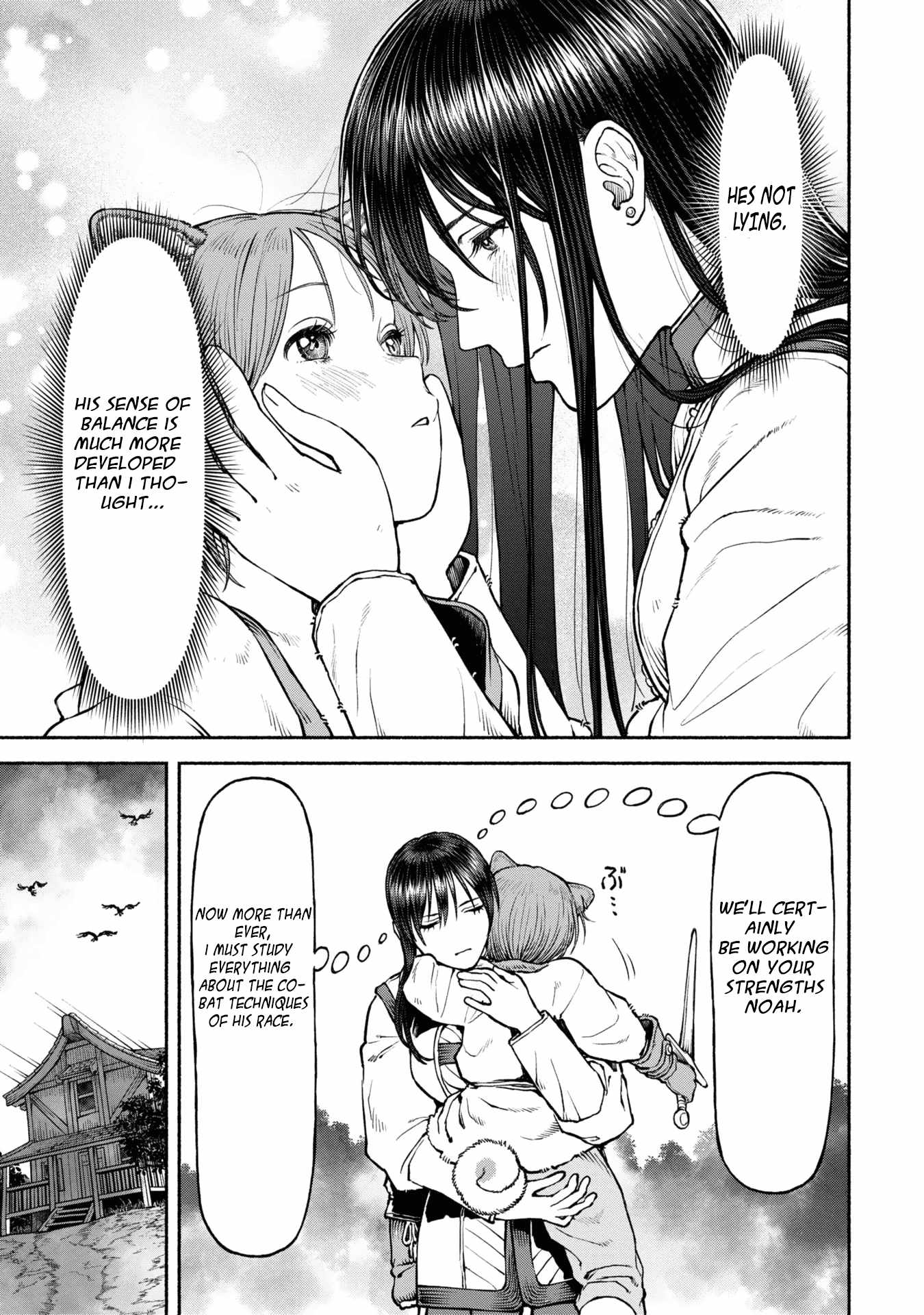 Onna Kishi to Kemomimi no Ko Chapter 40 - Page 7