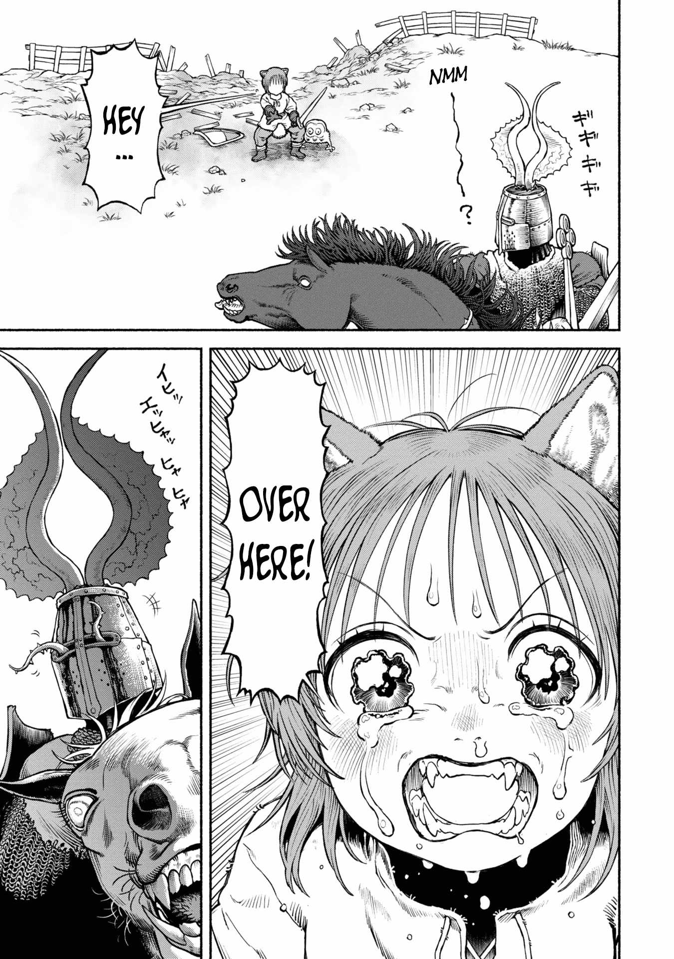 Onna Kishi to Kemomimi no Ko Chapter 42 - Page 13