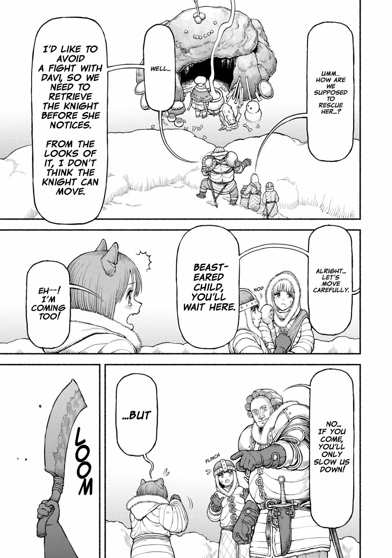 Onna Kishi to Kemomimi no Ko Chapter 47 - Page 9