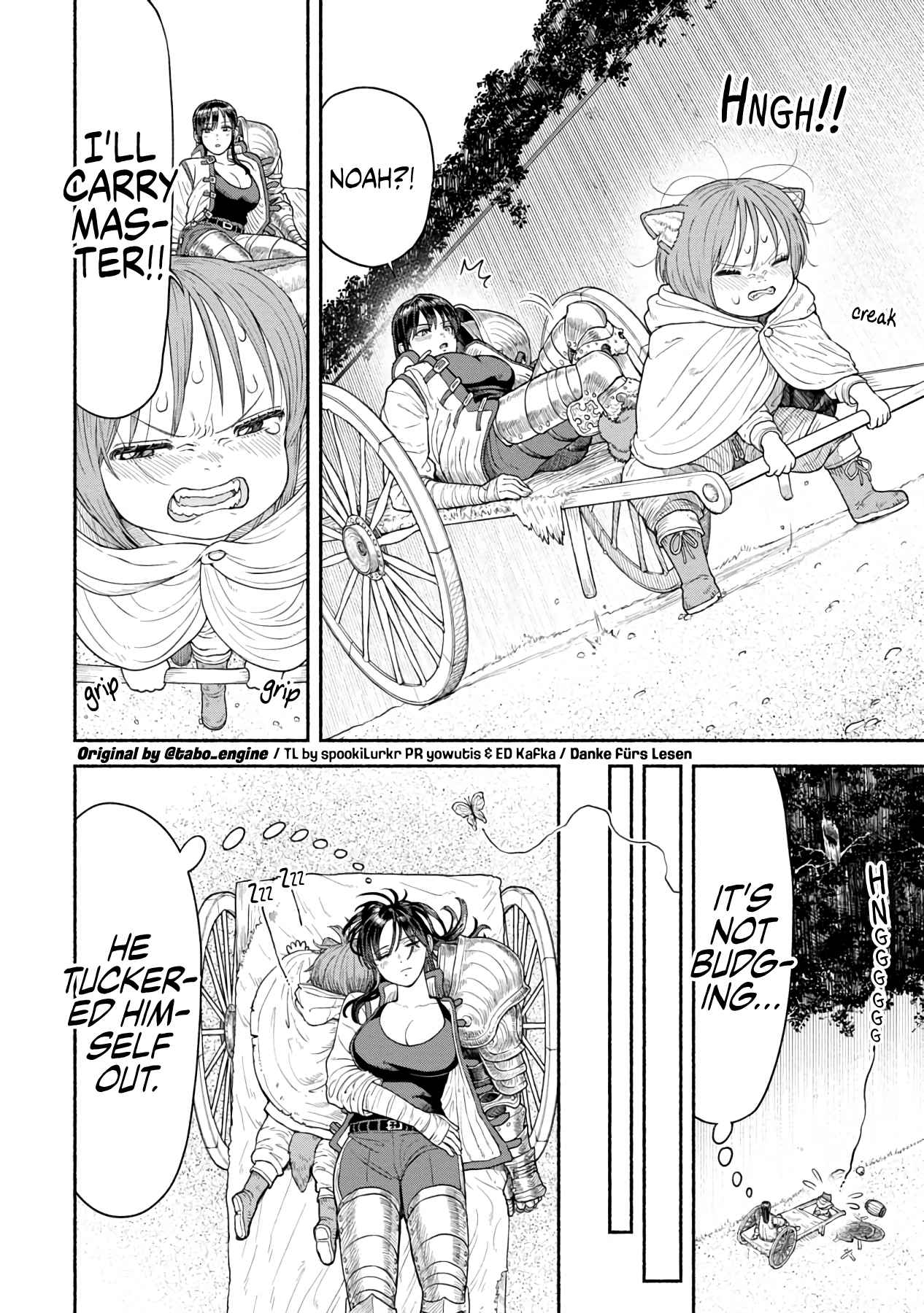 Onna Kishi to Kemomimi no Ko Chapter 8 - Page 9