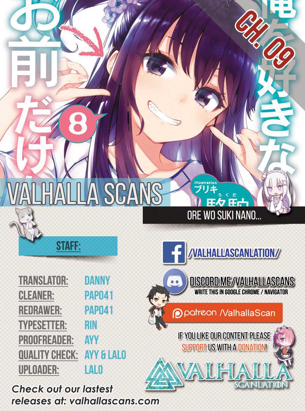 Ore wo Suki Nano wa Omae Dake ka yo Chapter 9 - Page 2