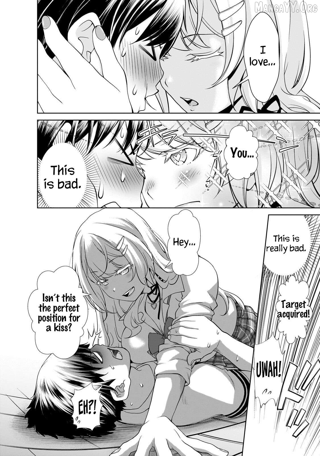 Otonari-san no gyaru ga boku o hore sasetakute zenryoku sugiru Chapter 1 - Page 14