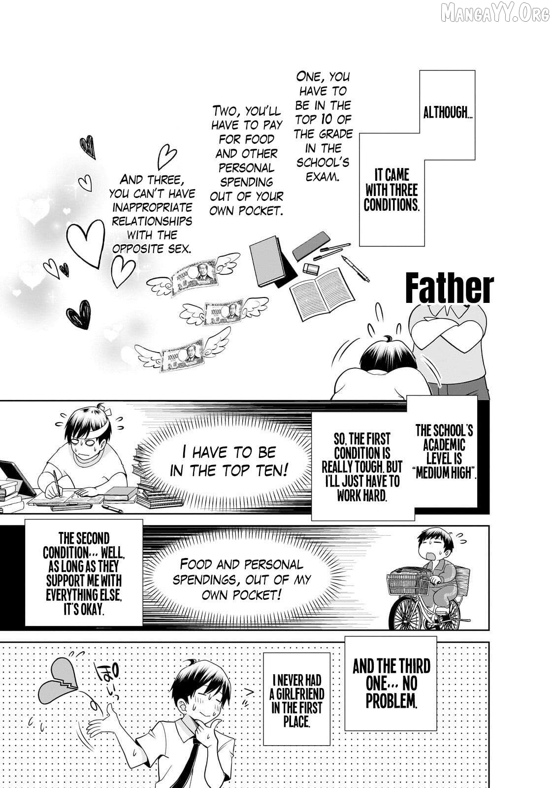 Otonari-san no gyaru ga boku o hore sasetakute zenryoku sugiru Chapter 1 - Page 8