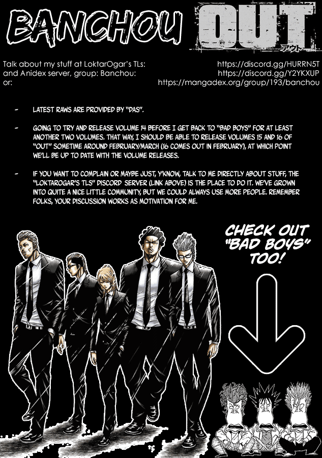 Out (Makoto Mizuta) Chapter 128 - Page 1