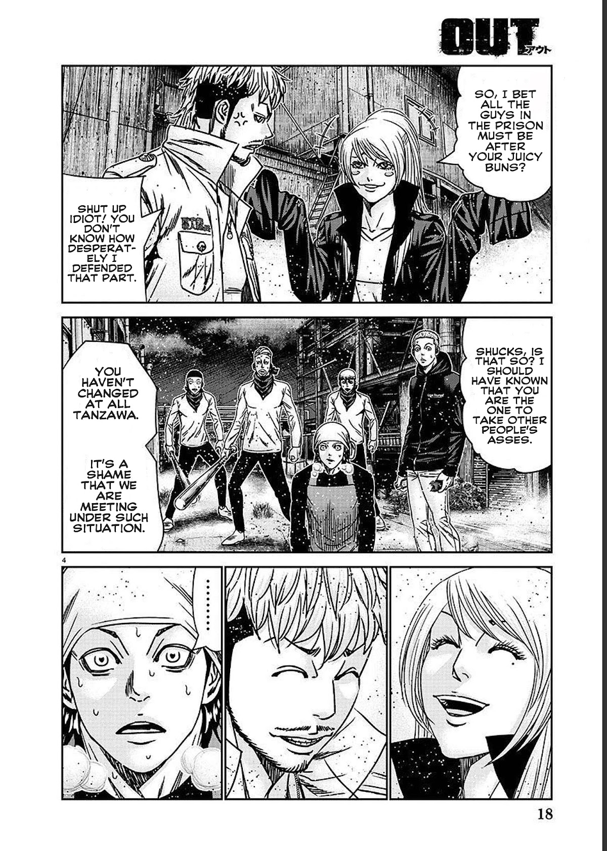 Out (Makoto Mizuta) Chapter 207 - Page 8