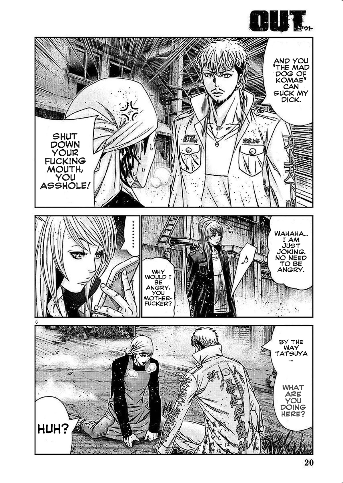 Out (Makoto Mizuta) Chapter 207 - Page 10