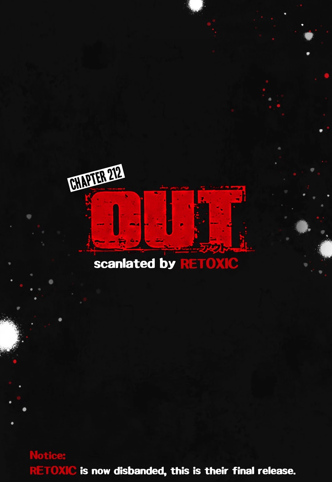 Out (Makoto Mizuta) Chapter 212 - Page 1