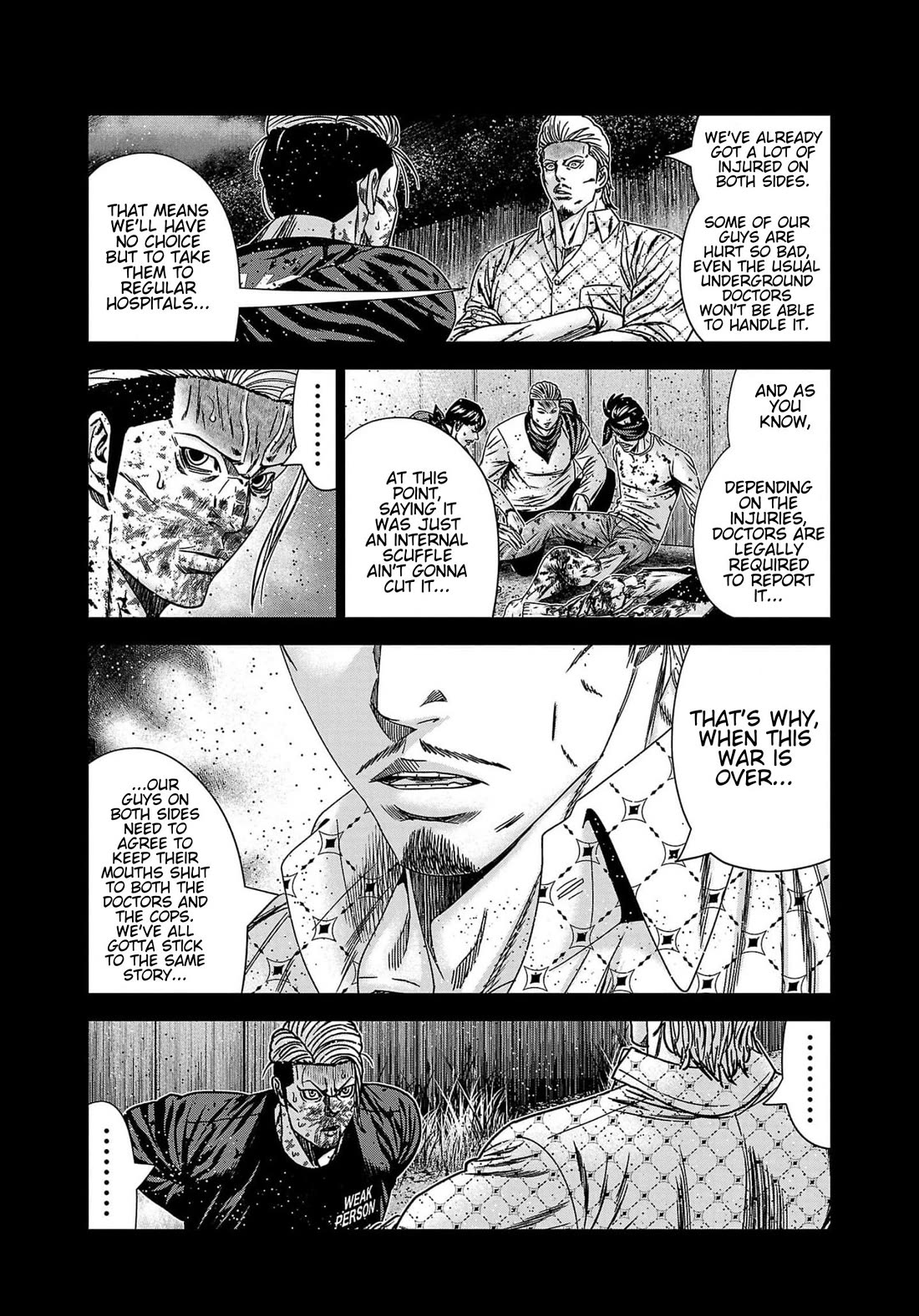 Out (Makoto Mizuta) Chapter 227 - Page 14