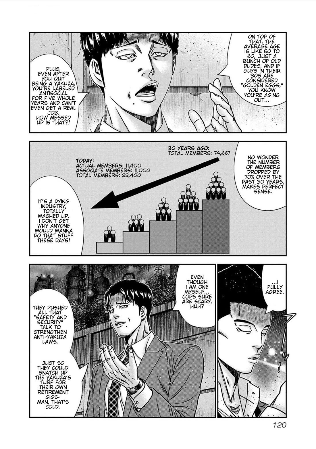 Out (Makoto Mizuta) Chapter 240 - Page 8