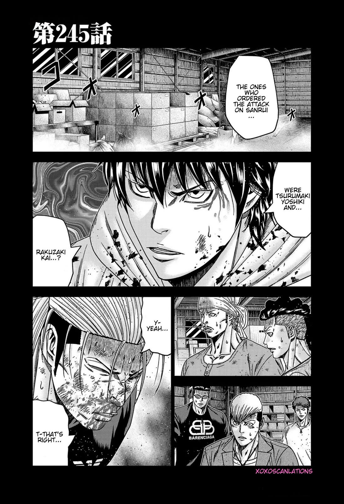 Out (Makoto Mizuta) Chapter 245 - Page 1