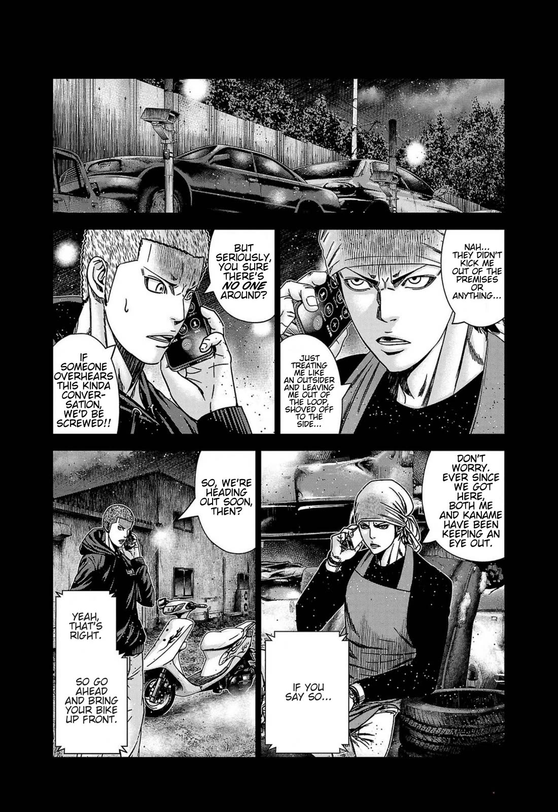 Out (Makoto Mizuta) Chapter 249 - Page 9