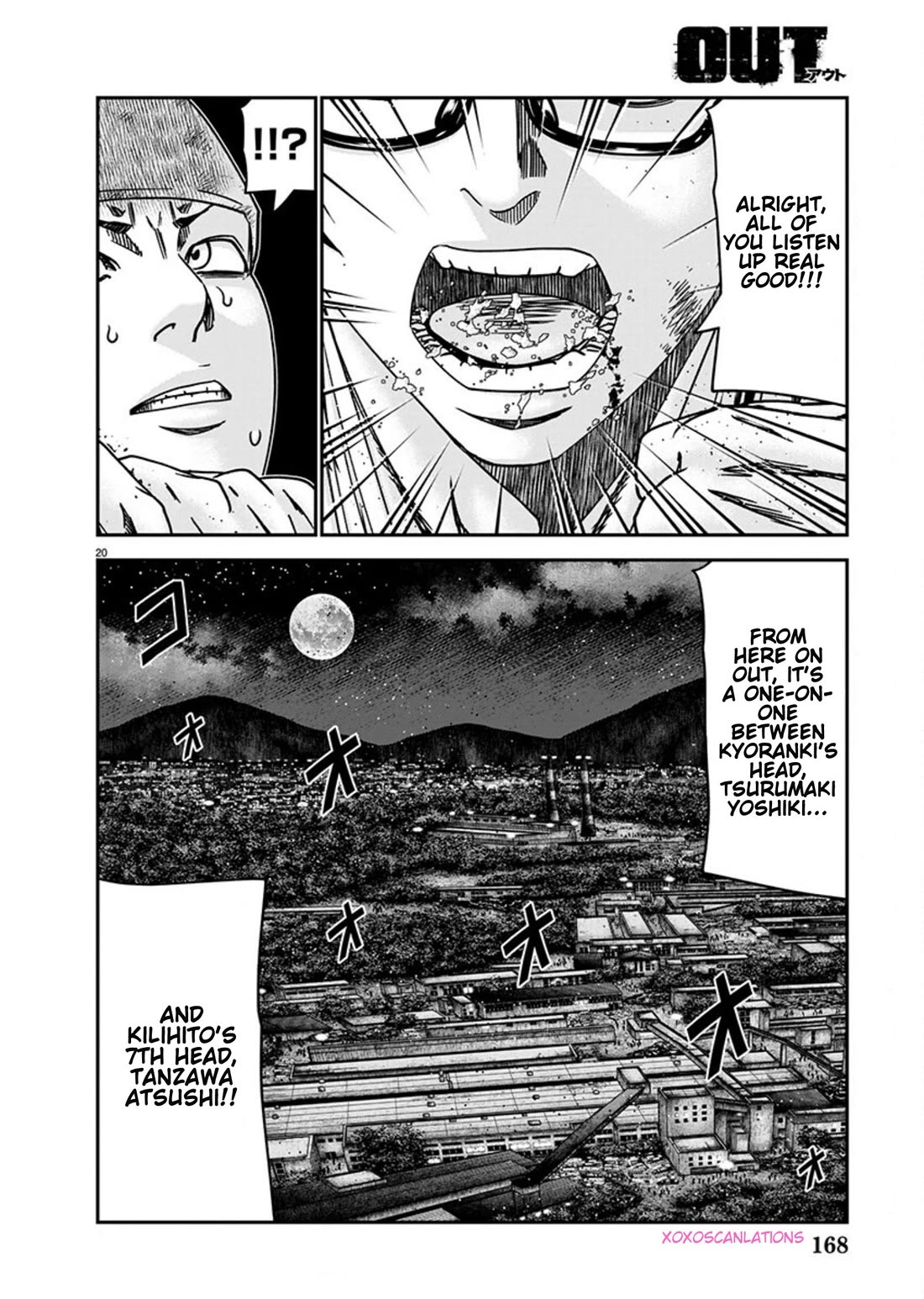 Out (Makoto Mizuta) Chapter 256 - Page 20