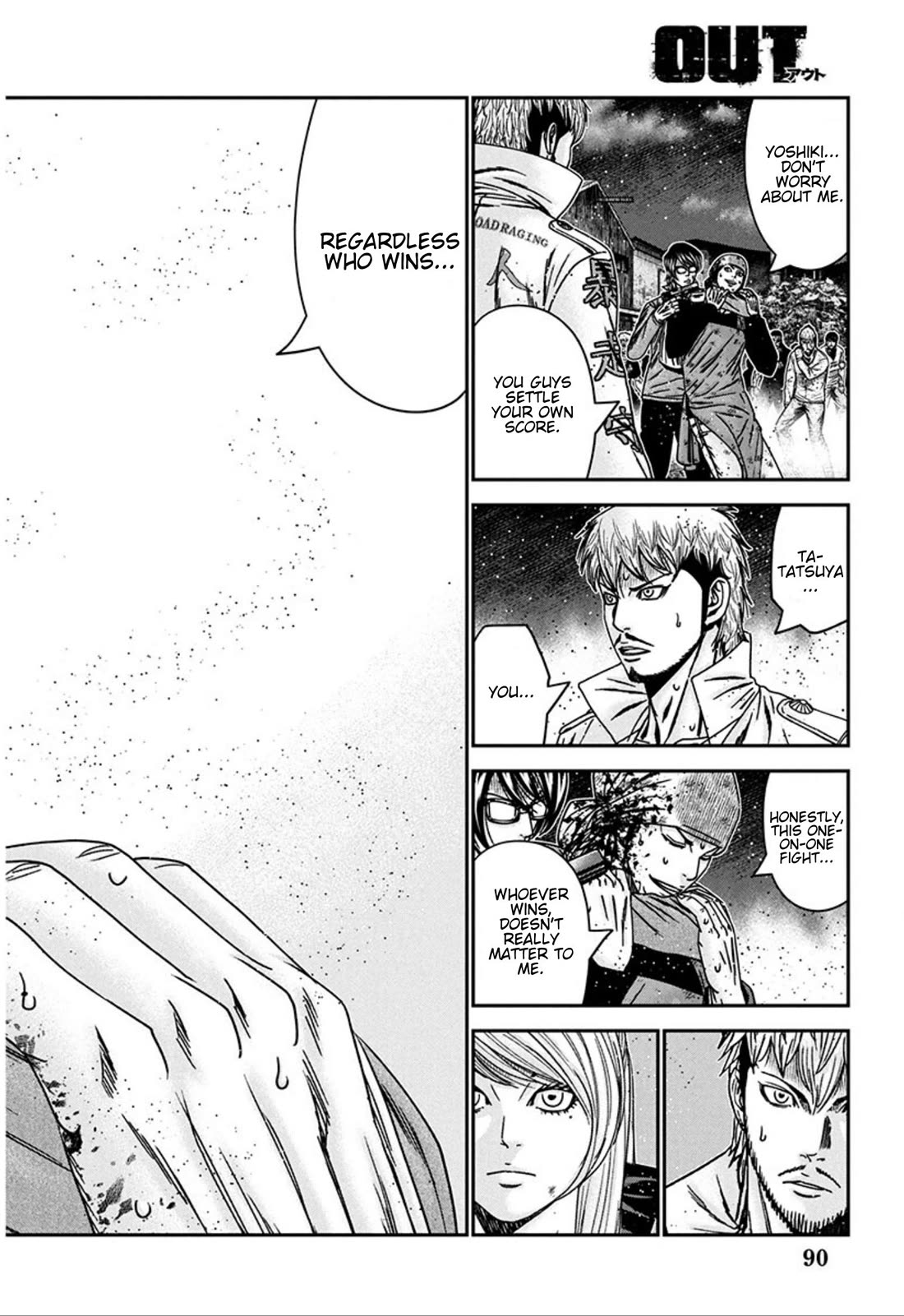 Out (Makoto Mizuta) Chapter 257 - Page 12