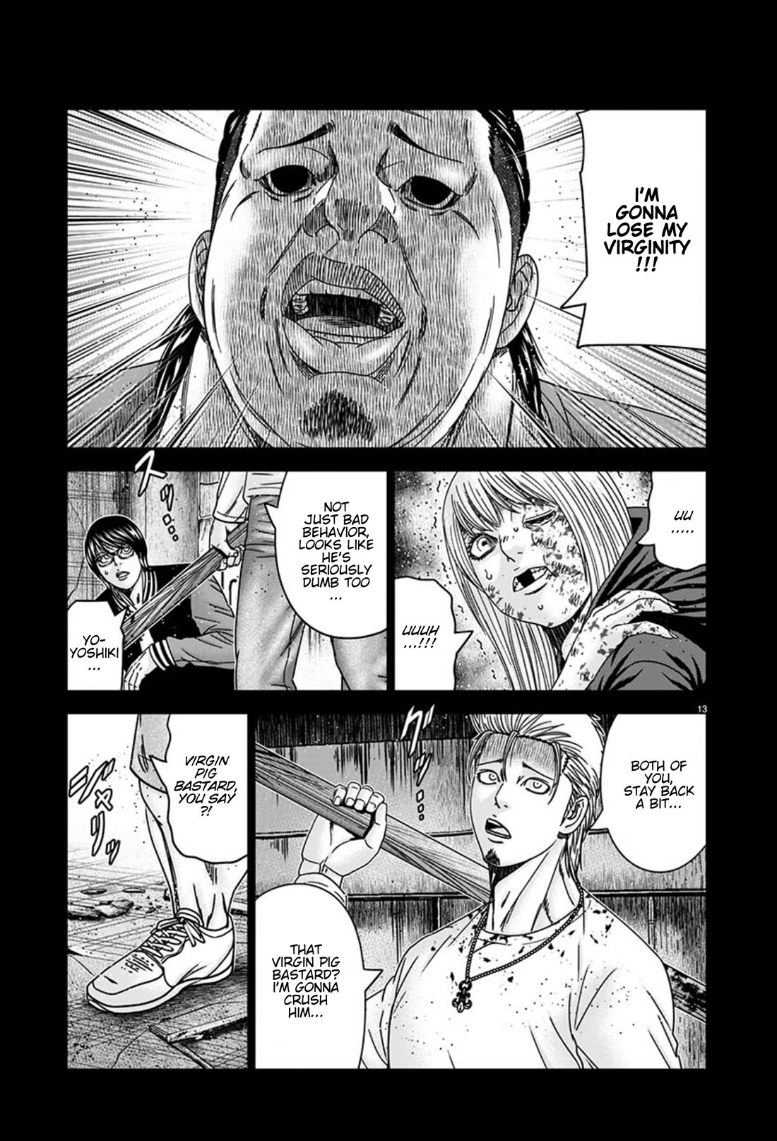 Out (Makoto Mizuta) Chapter 258 - Page 13