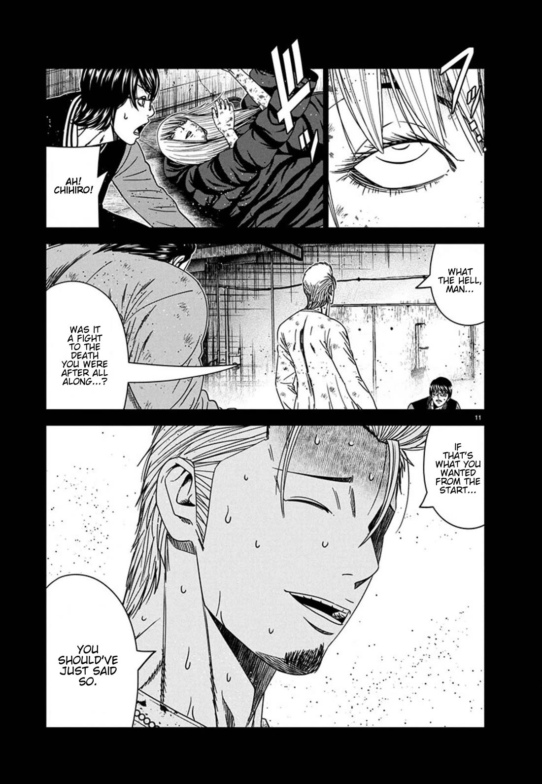 Out (Makoto Mizuta) Chapter 259 - Page 11