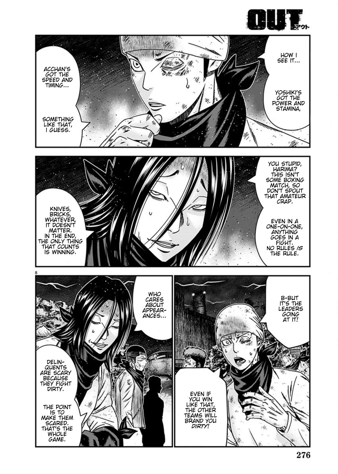 Out (Makoto Mizuta) Chapter 262 - Page 7