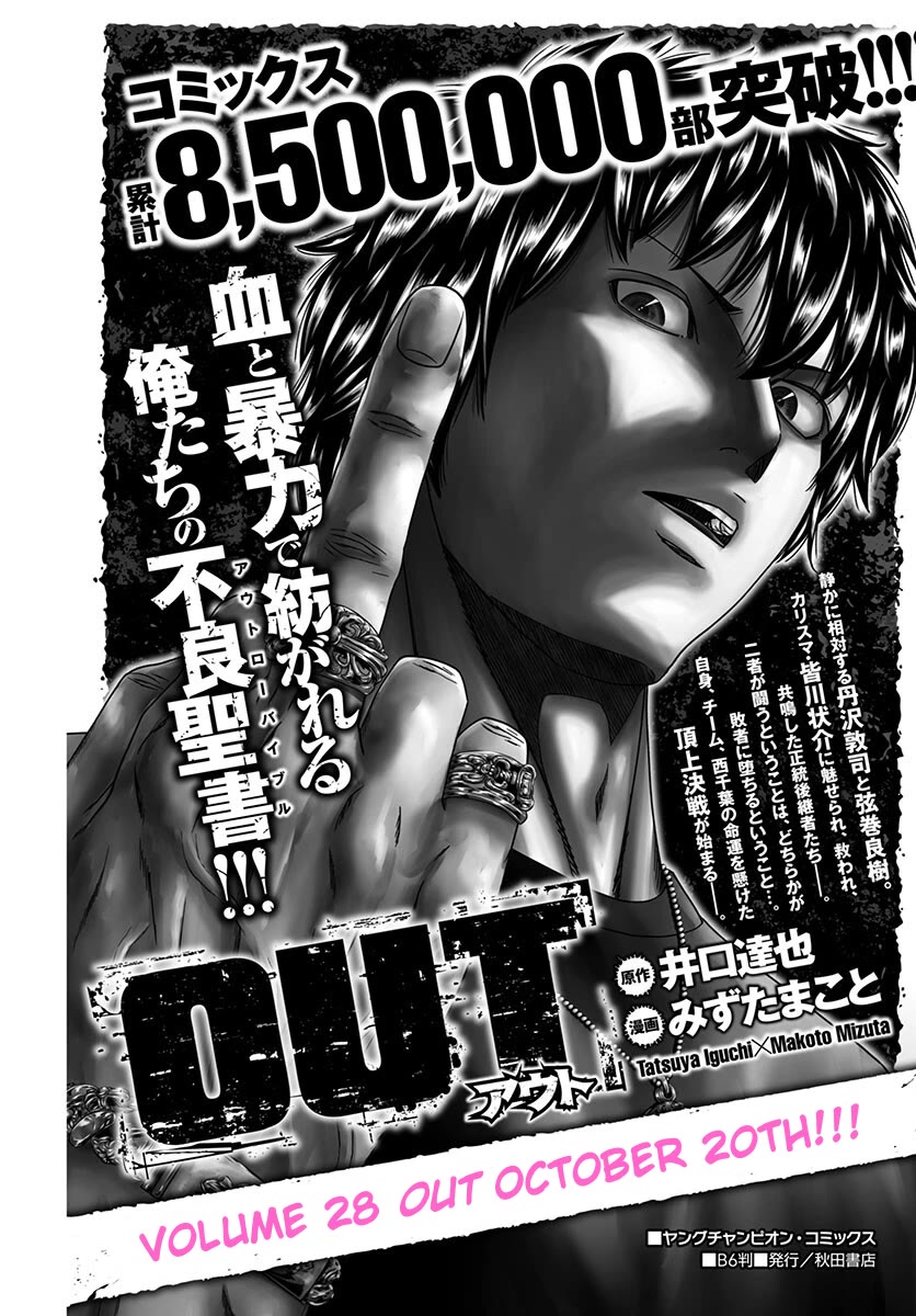 Out (Makoto Mizuta) Chapter 263 - Page 1