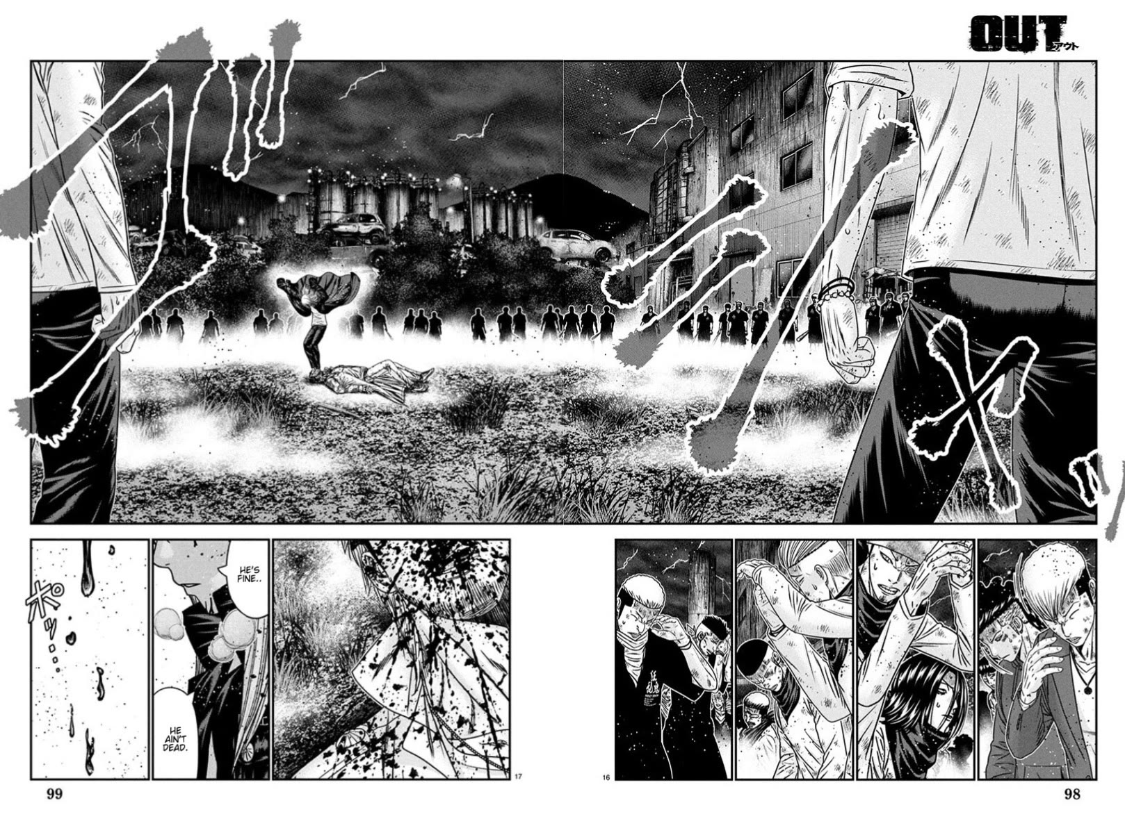 Out (Makoto Mizuta) Chapter 265 - Page 13