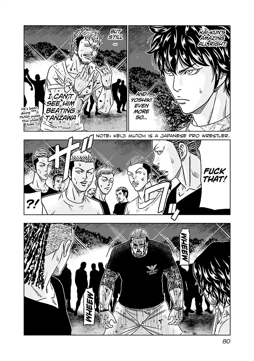 Out (Makoto Mizuta) Chapter 77 - Page 14