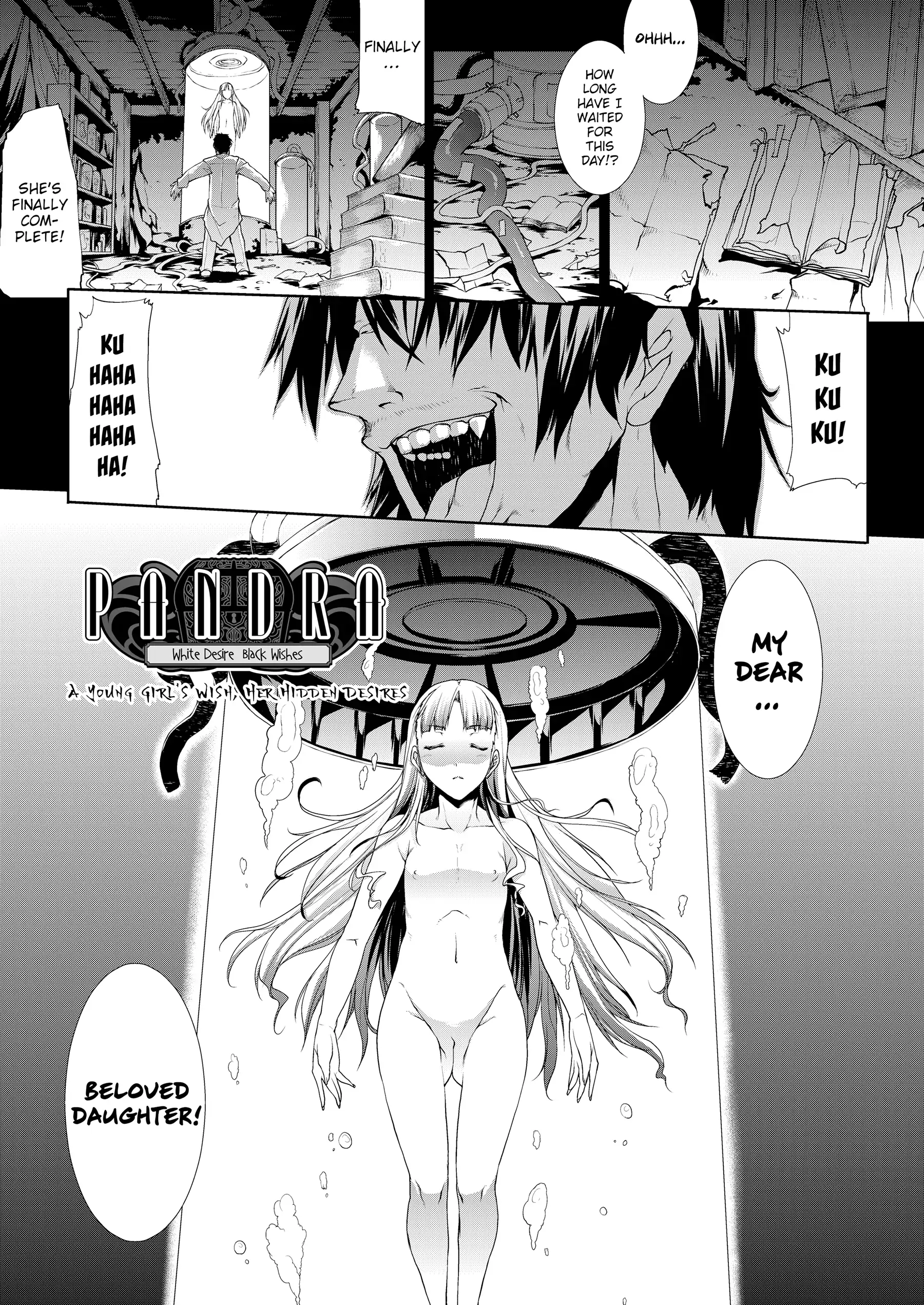 Pandra: Shiroki Yokubou Kuro no Kibou Chapter 3 - Page 1