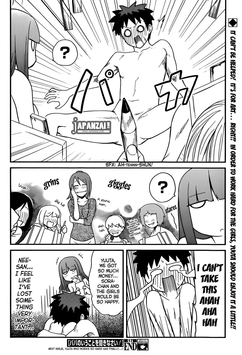 Papa no Iukoto wo Kikinasai! – Rojou Kansatsu Kenkyuu Nisshi Chapter 17 - Page 19