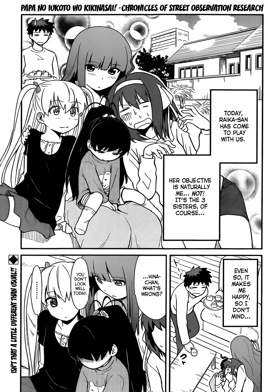 Papa no Iukoto wo Kikinasai! – Rojou Kansatsu Kenkyuu Nisshi Chapter 30 - Page 2