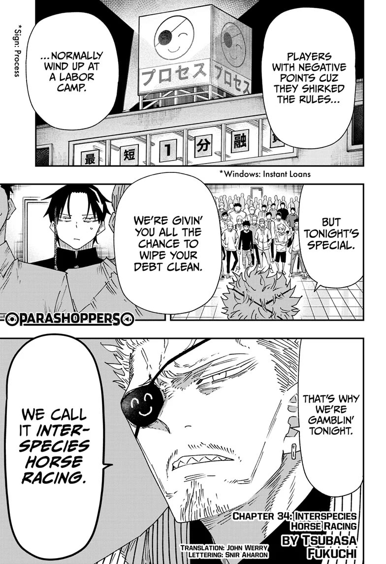 Parashoppers Chapter 34 - Page 1