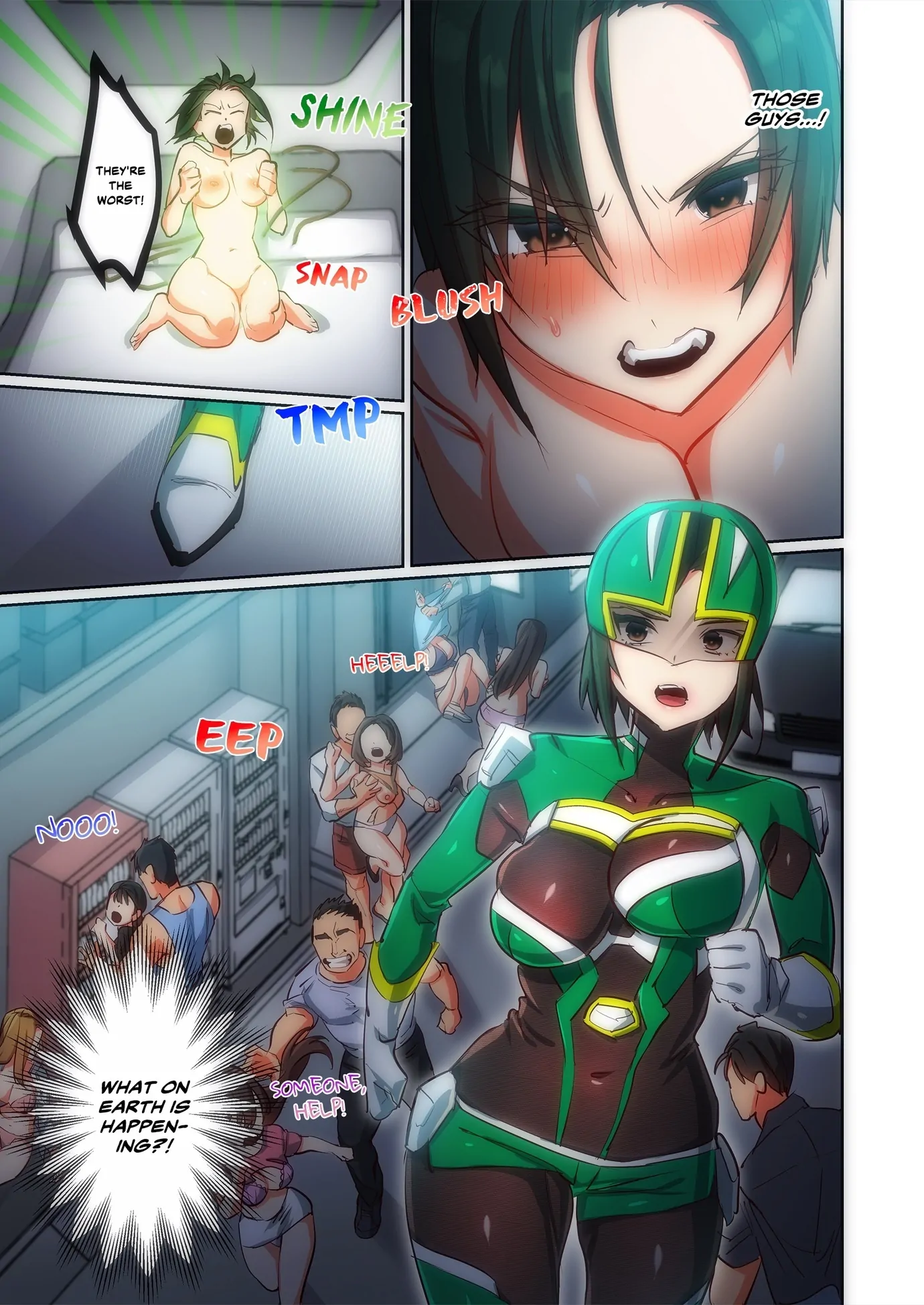 Pitiful Ranger Pink: I’m Such a Disgrace, but It Feels So Good! Chapter 14 - Page 7