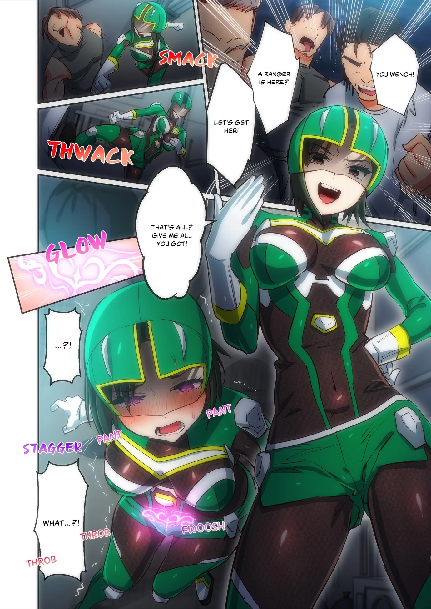 Pitiful Ranger Pink: I’m Such a Disgrace, but It Feels So Good! Chapter 15 - Page 2