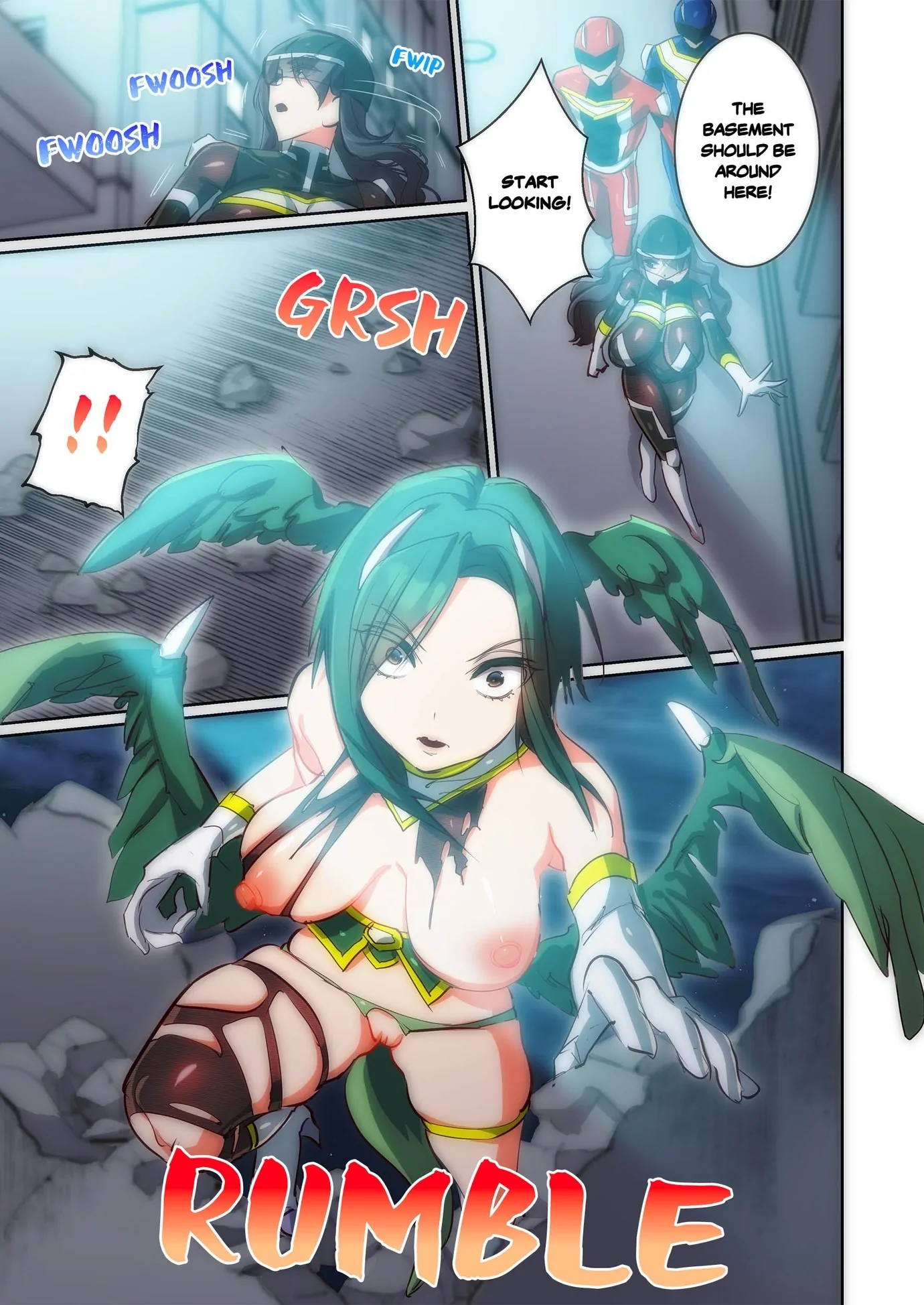 Pitiful Ranger Pink: I’m Such a Disgrace, but It Feels So Good! Chapter 16 - Page 15