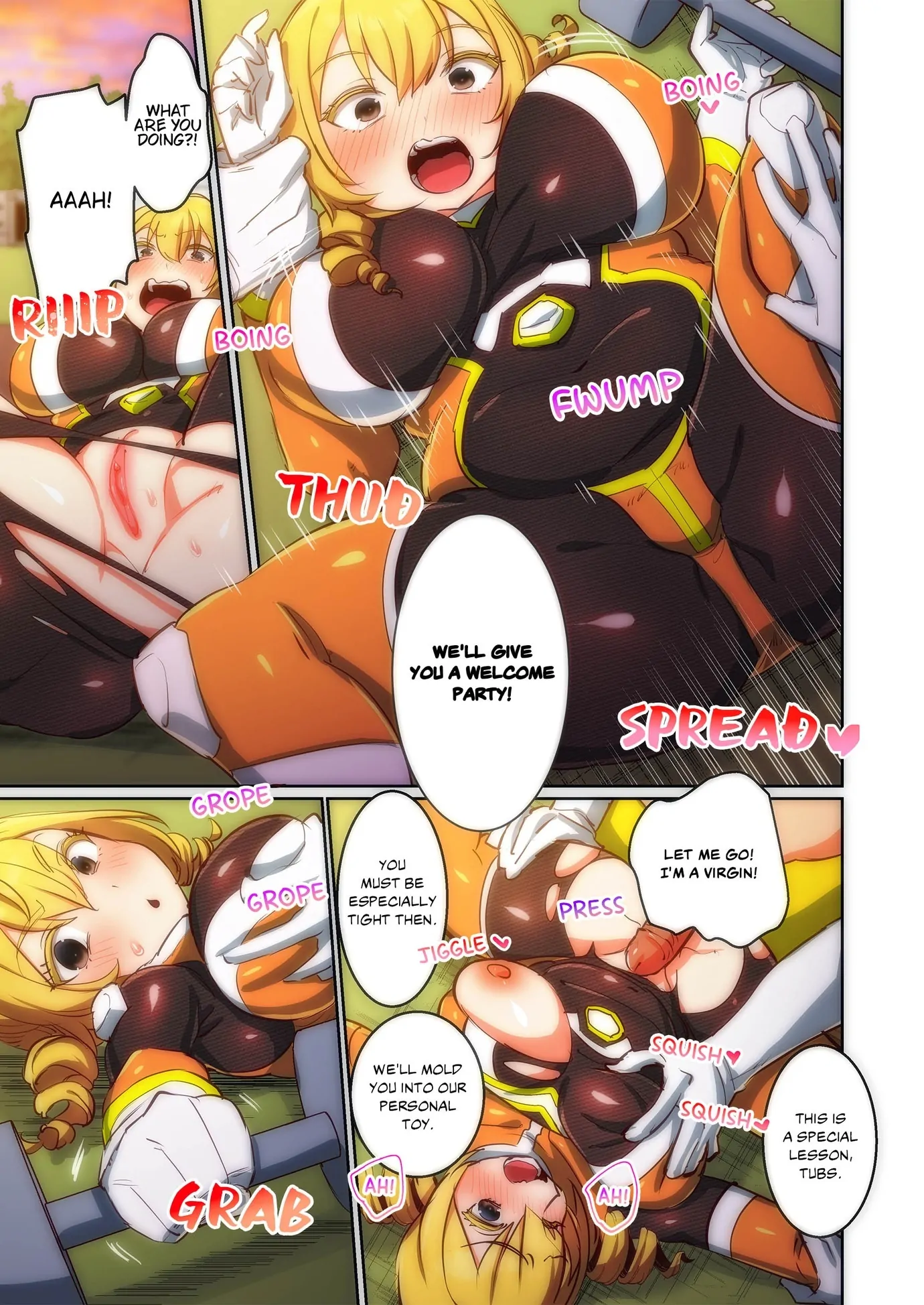 Pitiful Ranger Pink: I’m Such a Disgrace, but It Feels So Good! Chapter 16 - Page 7