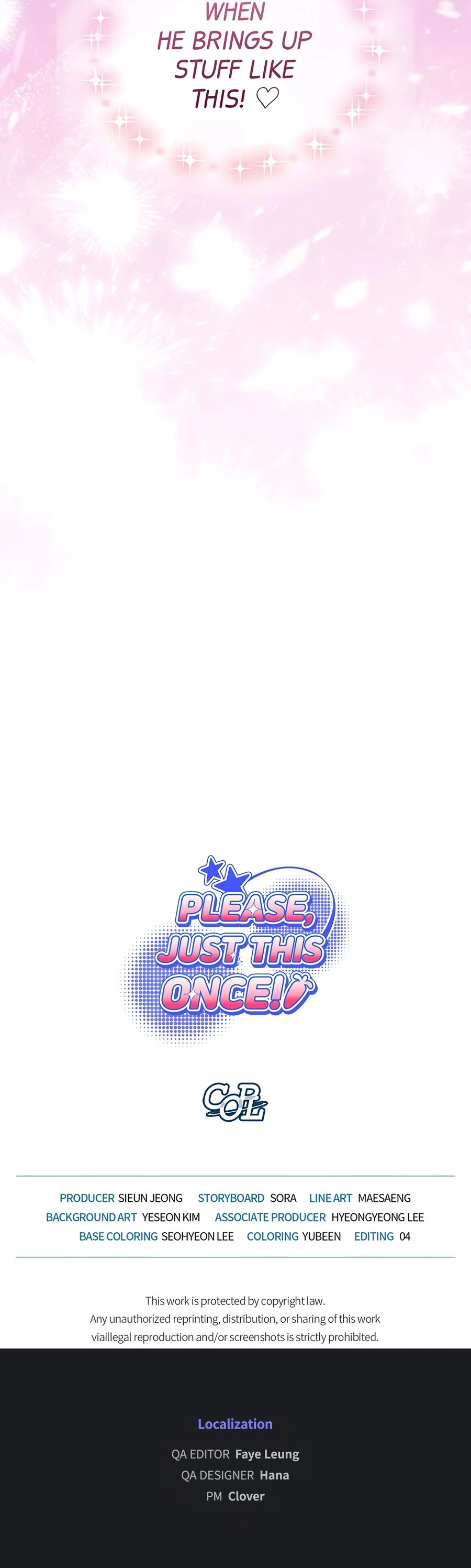 Please, Just This Once! Chapter 6 - Page 140