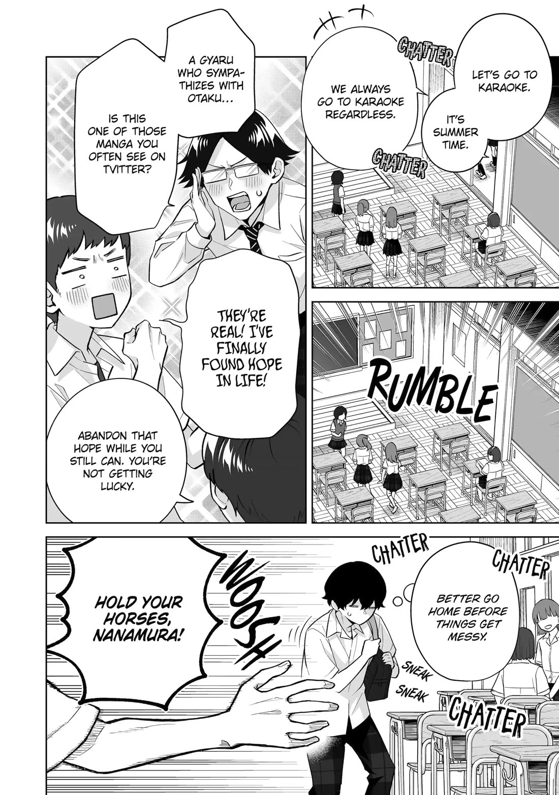 Please Leave Me Alone (For Some Reason, She Wants to Change a Lone Wolf’s Helpless High School Life.) Chapter 33 - Page 12