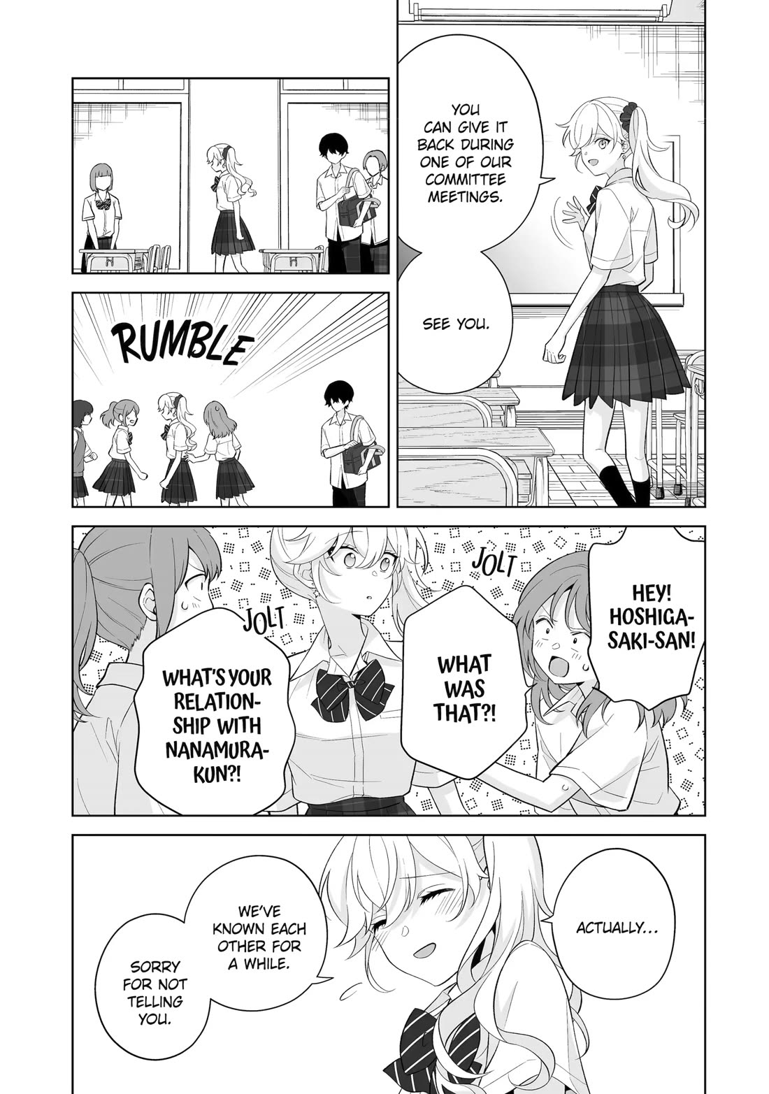 Please Leave Me Alone (For Some Reason, She Wants to Change a Lone Wolf’s Helpless High School Life.) Chapter 33 - Page 7
