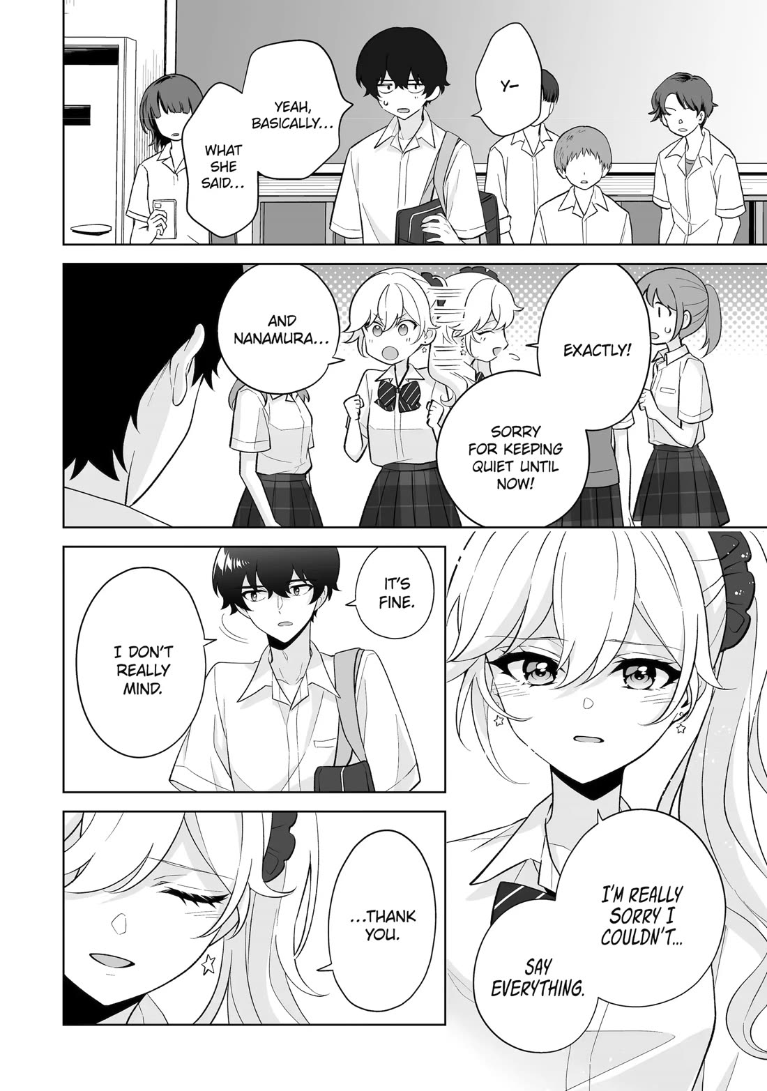 Please Leave Me Alone (For Some Reason, She Wants to Change a Lone Wolf’s Helpless High School Life.) Chapter 33 - Page 10