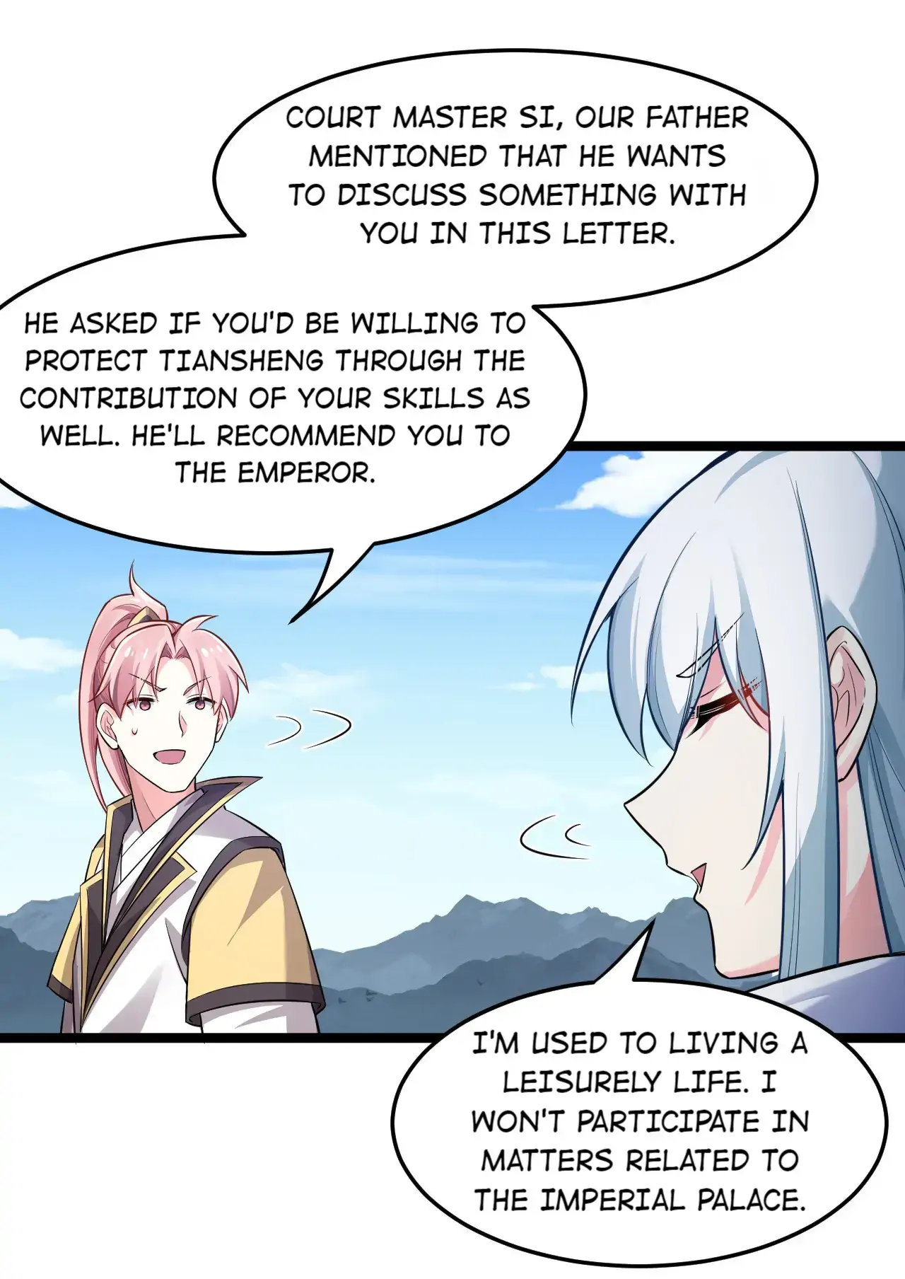 Please Spare Me! Apprentice! Chapter 96.6 - Page 45