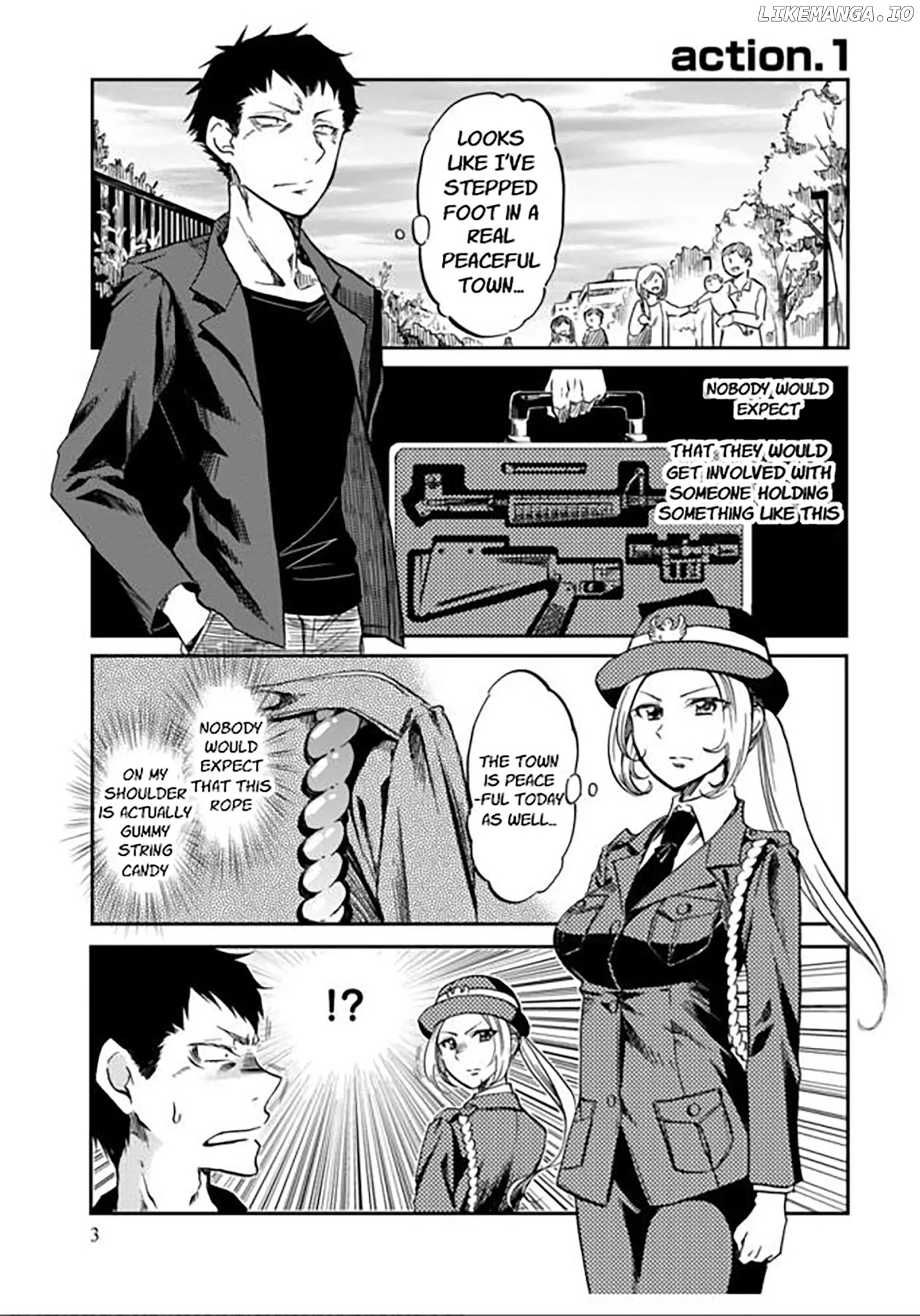 Policewoman and Assassin Chapter 1 - Page 2