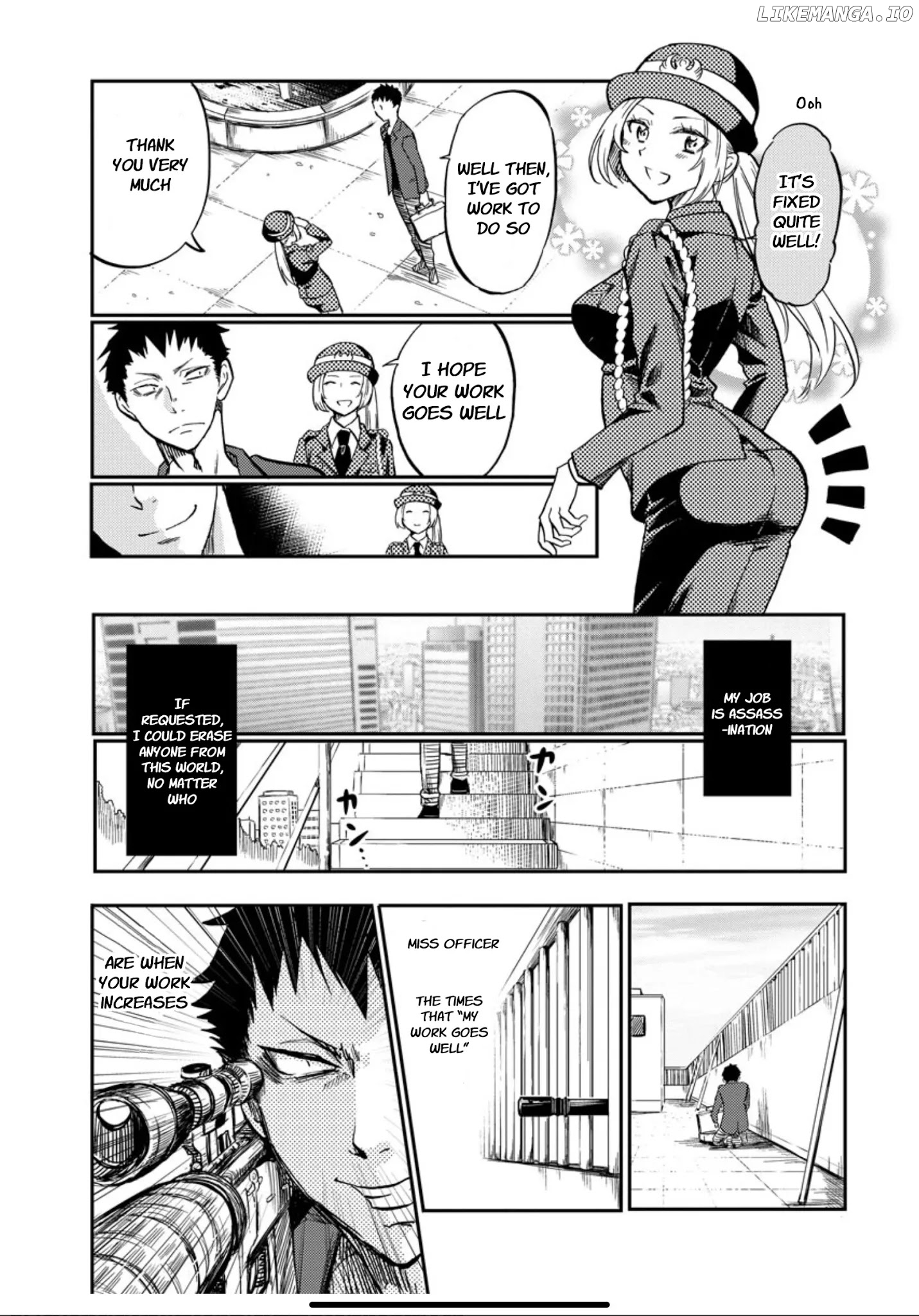 Policewoman and Assassin Chapter 1 - Page 8