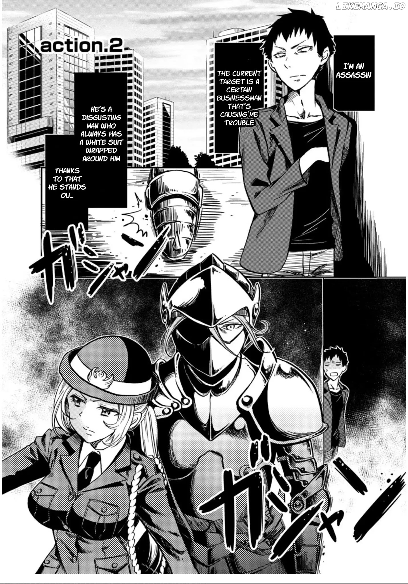 Policewoman and Assassin Chapter 2 - Page 1