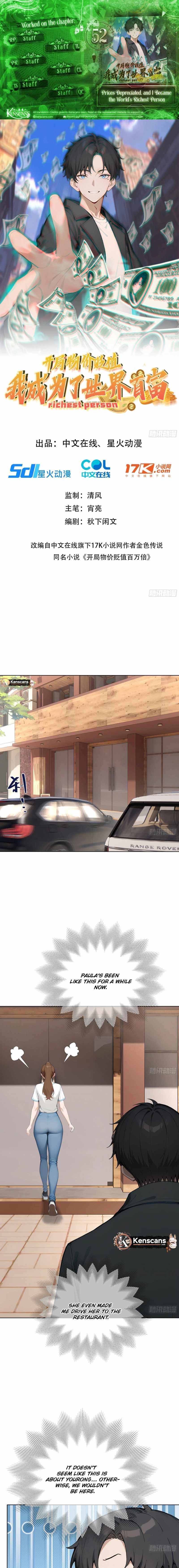 Prices Depreciated, and I Became the World’s Richest Person Chapter 52 - Page 1