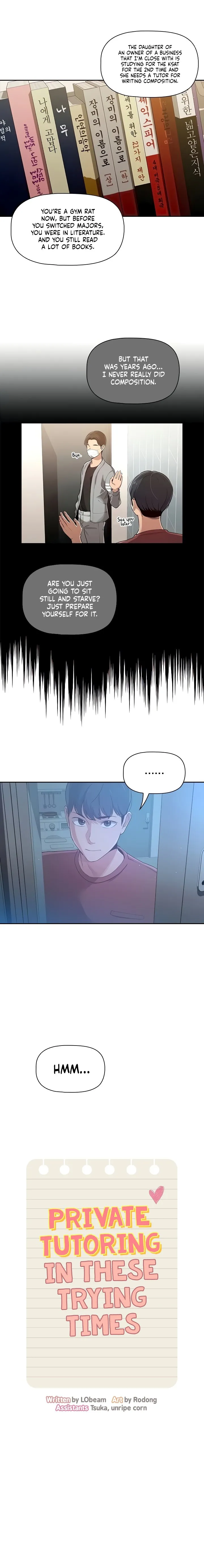 Private Tutoring in These Trying Times Chapter 1 - Page 8