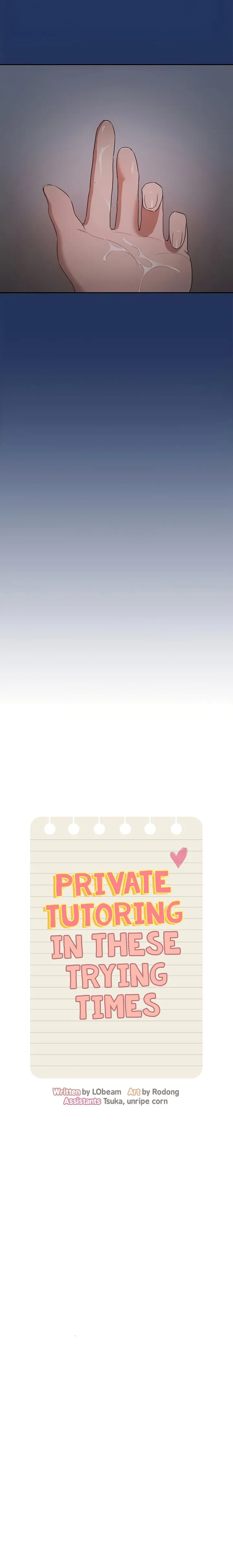 Private Tutoring in These Trying Times Chapter 3 - Page 3