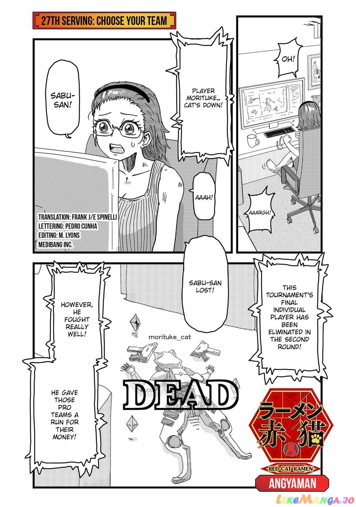 Ramen Aka Neko Chapter 27 - Page 1