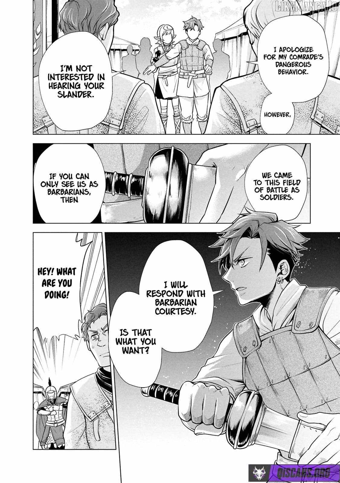 Reborn as a Barbarian! Conquering Another World Starting From a Defeated Battle Chapter 3.1 - Page 14