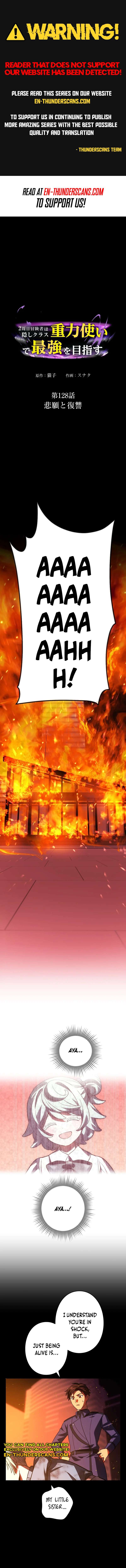 Reborn Ranker – Gravity User Chapter 128 - Page 1