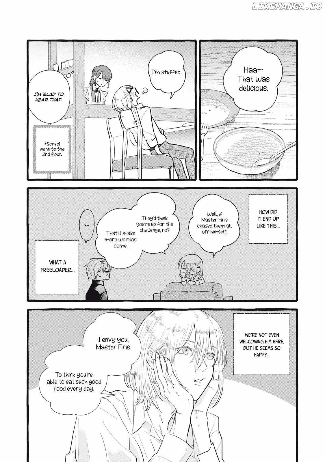 Reemployment Life With an Unsociable Untalkative Magician Chapter 13 - Page 12