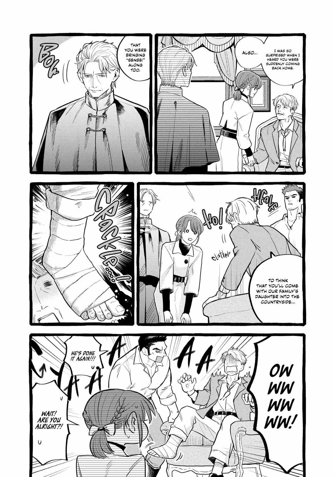 Reemployment Life With an Unsociable Untalkative Magician Chapter 24 - Page 5