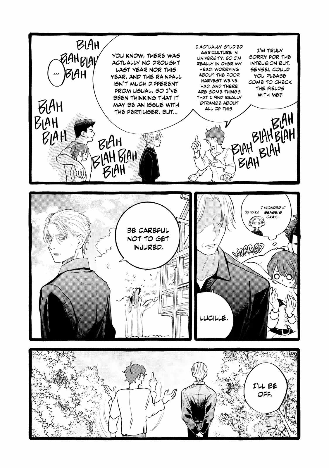 Reemployment Life With an Unsociable Untalkative Magician Chapter 25 - Page 14